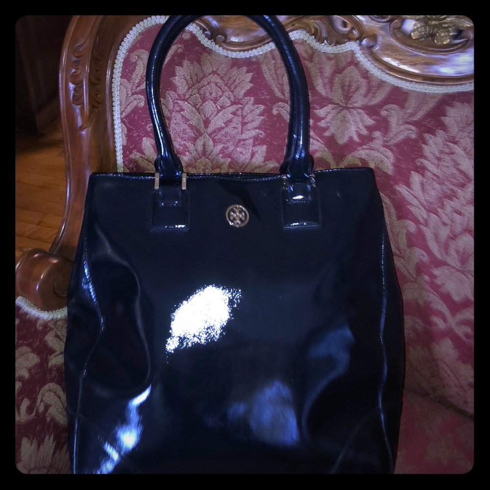 Tory Burch patent bag